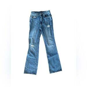 BDG Urban Outfitters Stretch High-Rise Flare Jeans.